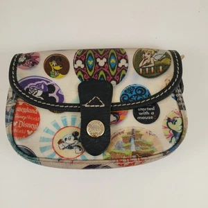 Dooney and Bourke Mickey Mouse Disney Wristlet Bag Purse Retired Rare - No Strap - Picture 1 of 8