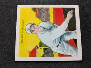 1933 Tattoo Orbit Baseball Card # Irving (Bump) Hadley - St. Louis Browns (NM) - Picture 1 of 3