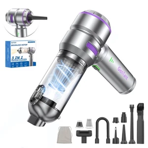 Mini Vacuum Cleaner Cordless, Car Vacuum Cleaner High Power Rechargeable Stro... - Picture 1 of 6
