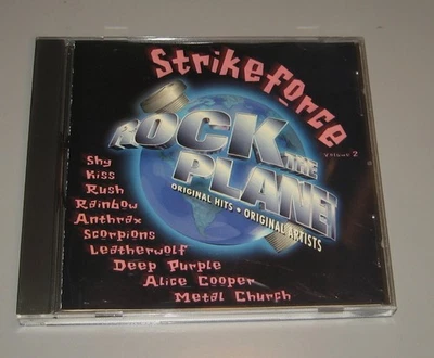 Strikeforce Volume 2 CD Kiss Rush Anthrax Scorpions Rainbow Alice Cooper Shy - Image 1 of 4