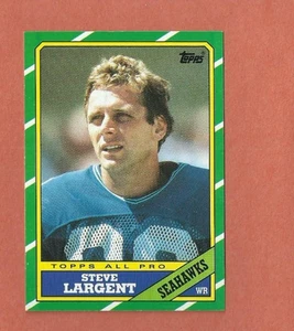 1986 TOPPS STEVE LARGENT CARD #203 SEATTLE SEAHAWKS - Picture 1 of 1
