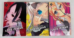 Kaguya-Sama: Love is War Volumes 1-3 - Picture 1 of 4