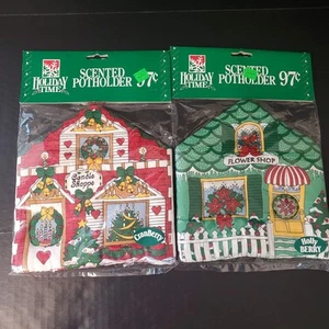Portamacetas perfumadas con bayas de Navidad de colección floristería y tienda de velas - Imagen 1 de 7
