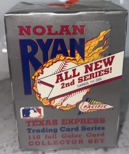 1991 PACIFIC NOLAN RYAN TEXAS EXPRESS 2nd Series 110-CARD FACTORY SEALED SET - Picture 1 of 4