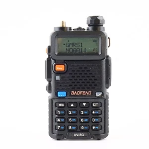 Radio recargable bidireccional de largo alcance BAOFENG UV-5G (UV-5X) GMRS sin antena - Imagen 1 de 5