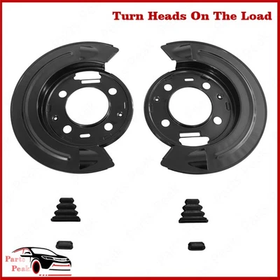 2X For 2003-2011 Dodge Ram 2500 3500 Steel Rear Brake Dust Shield 924-226 - Изображение 1 из 4