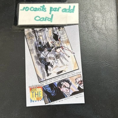 Cno James Bond 007 Tomorrow Never Dies 1997 #81 Storyboard 3 Foto 1 de 2