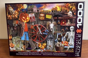 Decoraciones de Halloween Eurographics 1000 piezas. Rompecabezas Temporada Completa de Miedo - Imagen 1 de 15