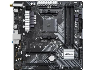 ASRock B450M/AC R2.0 AM4 AMD Promontory B450 Micro ATX AMD Motherboard - Picture 1 of 5