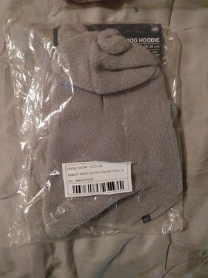 Sudadera con capucha gris para perro Gap talla XS Foto 1 de 2