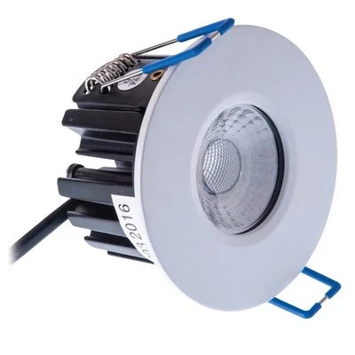 KSR FireBreak QR10 8W LED Dimmable Downlight 4000K KSRFRD351 White - Image 1 of 2