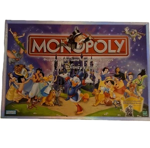 Monopoly 2001 DISNEY Edition Board Game COMPLETE! Parker Brothers Hasbro - Picture 1 of 5