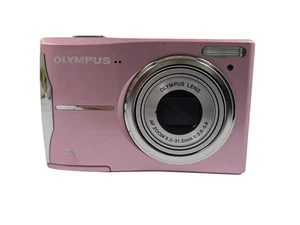 Olympus 12MP Digital Camera 5x Zoom X-42 Pink - Picture 1 of 9