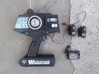 RARE Vintage DYMOND Warrior RC Remote Control Transmitter Controller rx/tx servo - Image 1 of 4