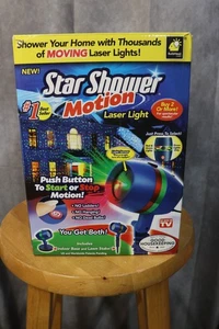 Proyector de luz láser de movimiento Star Shower rojo/verde ¡ASOTV funciona! - Imagen 1 de 4