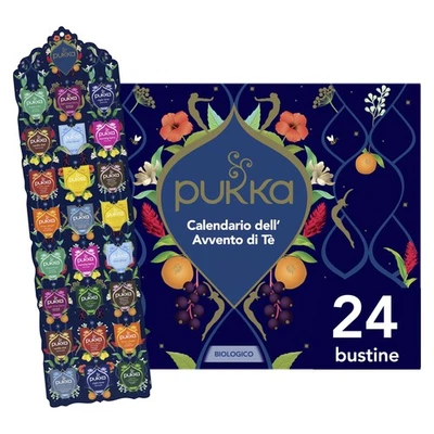 Pukka Tisane Calendario Avvento 2025 Set Regalo Tisane e Infusi Deliziose Erbe