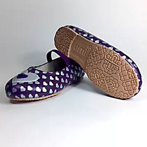 NIB Umi Irena - Girl's Leather Ballet Kid Flat Shoes- Size 8 Toddler - Bild 1 von 2