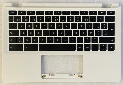 Keyboard AZERTY Belgian Acer Chromebook CB3-111 60.MQNN7.003 Topcase White - Image 1 of 3