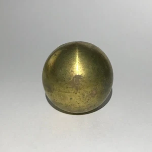 Nuevo acabado de bola de latón de 1 1/2" de diámetro, tapa, latón sin terminar, grifo de 1/8F #BF186U - Imagen 1 de 3