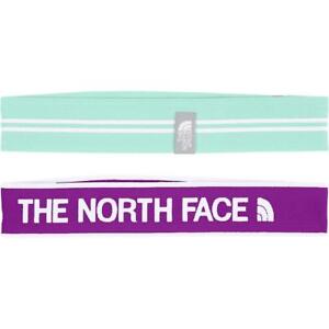 The North Face Sporty Shorty Headband - 2-Pack High Rise Magenta/Teal, One Size