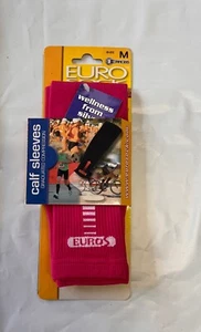 Euro Womens Calf Sleeve Pink Medium - Picture 1 of 2