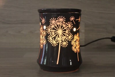 Scentsy Dandy Wish Grey White Dandelion Full Size Wax Melt Warmer - Image 1 of 4