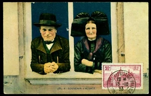 1933 Memory from Alsace,History,Costumes,Puy-en-Velay,Cathedral,France,PostCard - Picture 1 of 2