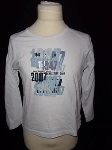 T-shirt Christian Dior Blanc Taille 8 ans à - 57% - Imagen 1 de 4