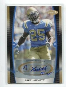 2009 Sage Aspire Autograph Bret Lockett UCLA Bruins - Picture 1 of 1