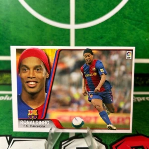 RONALDIHO 34 -FC BARCELONA- EDICIONES ESTADIO 2007 2008 RARE CARD - Imagen 1 de 2