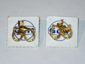 Vintage 1968 GULF OIL Republican ELEPHANT & Democratic DONKEY Political Pins! - Picture 1 of 4