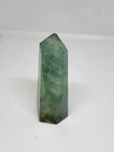 ~ Beautiful Fluorite Obelisk Point Stone Wicca Pagan 2.7" - Picture 1 of 2