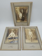 Mother and Son Back to School Cabinet Card Photos Conrad Studio Chicago