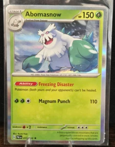 Pokémon TCG - Abomasnow - 11/193 - Holo - Paldea Evolved - Picture 1 of 2