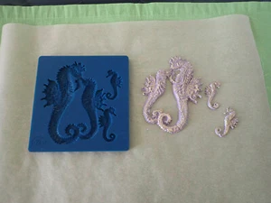 Silikon Mould " Seahorse Realm " von Zuri - Bild 1 von 5