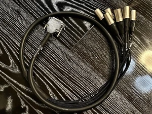 Starsound db25 to male xlr 5 ft Made In USA - Picture 1 of 2