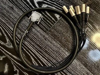 Starsound db25 to male xlr 5 ft Made In USA  - Image 1 of 2