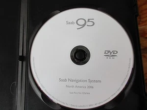 2004 2005 2006 2007 SAAB 9.5 AERO SEDAN WAGON NAVIGATION DVD 12767414 OEM - Picture 1 of 11