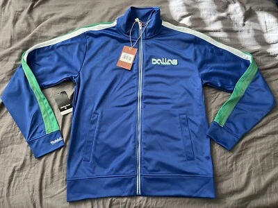 Mitchell & Ness Men’s NBA Dallas Mavs Lightweight Satin Bomber Jacket Mediu NWT - Image 1 of 4