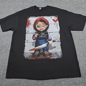 Neu ohne Etikett Chucky schweres T-Shirt Kinder Play Ray Charles Lee XL Horror Pullover  - Bild 1 von 6