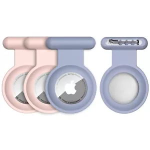4 Pack Hidden AirTag Holder for Kids, AirTag Case with Brooch Pin, Apple Air ... - Picture 1 of 7