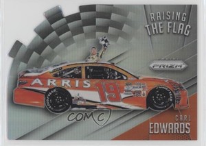 2016 Panini Prizm NASCAR Raising the Flag Prizm Carl Edwards #R6