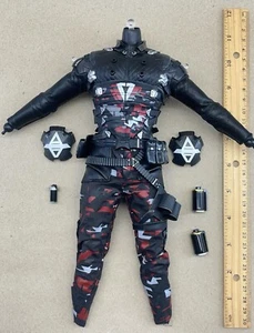 1/6 Hot Toys 12" figure Batman Arkham Knight VGM028 Red Hood Body Suit READ - Picture 1 of 17