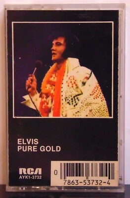 Elvis Presley – Pure Gold - RCA  AYK1-3732 Cassette Tape, Compilation Album - Image 1 of 4