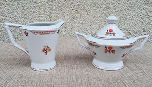 alte Zuckerdose + Milchkännchen - Bild 1 von 6