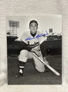 VINTAGE Harmon Killebrew AUTO'D 1950's Era 8x10 Photo, Washington Senators, MINT - Picture 1 of 4