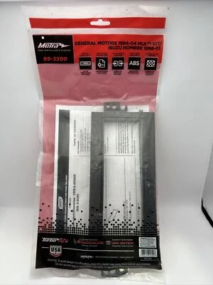 Metra 99-3300 Install Dash Kit for Select GM 1994-2004 / Isuzu Hombre 1998-2001 - Image 1 of 4