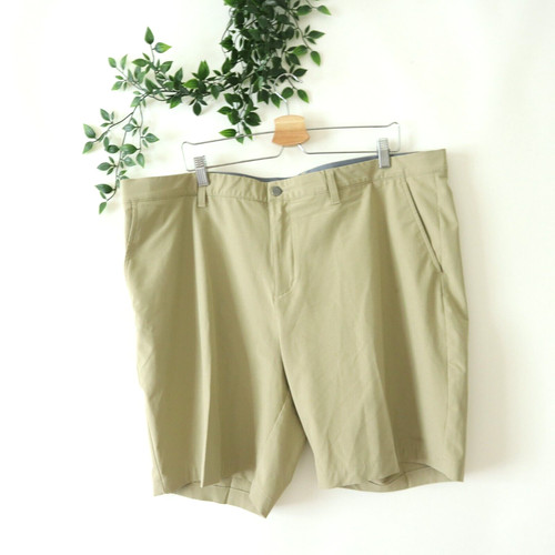 Adidas pantaloncino uomo marrone piatto davanti poliestere taglia 42