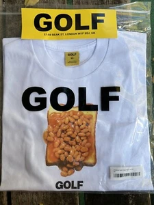 Tyler the Creator Golf Wang Tee T-shirt London Exclusive Opening White XSNEW - Picture 1 of 3