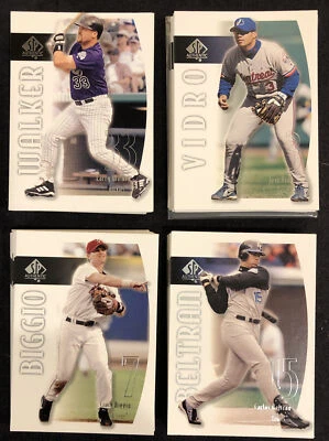 2002 Upper Deck SP Authentic Baseball Cards Singles You Pick - Image 1 of 2